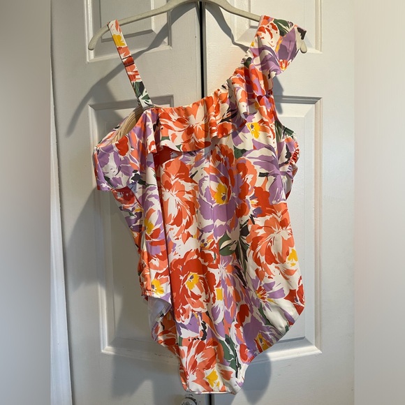 NWT🌴BRIDGEHAMPTON One Piece Swimsuit,  Tropical Colors, Detachable Strap - Picture 12 of 16